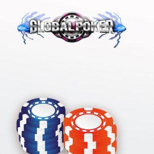 100GL Global Poker Chips + 4 TOP UP