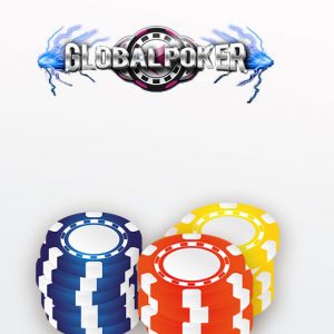 40GD Global Poker Chips + 8 TOP UP