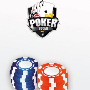 70LM Social Poker Chips + 5 TOP UP