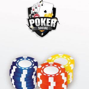 40QQ Social Poker Chips + 8 TOP UP